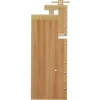Arbeitsplatte '110' Buche 107/117 x 40,5 cm
