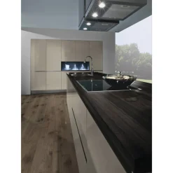 Arbeitsplatte 'K4946 Hemlock Lava' dunkelgrau 4100 x 600 x 38 mm