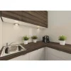 Arbeitsplatte 'K4887 Nuss Almond Expressive' braun 4100 x 600 x 38 mm