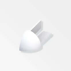 Außenecke weiss 0,6 cm, 4-tlg.