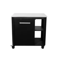 Außenküche-Modul mit Edelstahlplatte 93,5 x 90 x 67 cm