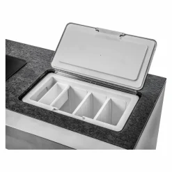 Außenküchen-Modul mit Spüle 'Ultimate Entertainment' Edelstahl 127 x 123,5 x 63,5 cm