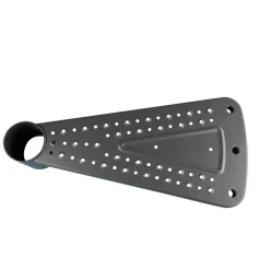 Außenspindeltreppe 'Gardenspin' Metall 11 Lochblechstufen Ø 155 cm anthrazit