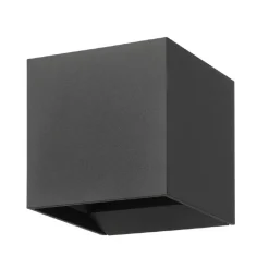 Außen-Wandleuchte 'Calpino 3' anthrazit 10 x 10 cm