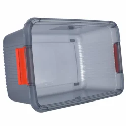 Aufbewahrungsbox 'K Latch L' grau 28 x 39 x 59 cm 43 l