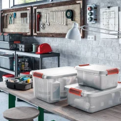 Aufbewahrungsbox 'K Latch XXL' transparent 45 x 39 x 59 cm 69 l