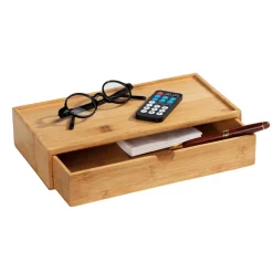 Aufbewahrungsbox 'Terra' Bambus mit Schublade 28 x 14 x 6 cm