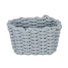 Aufbewahrungskorb 'Tia' grau 20 x 13 x 15 cm