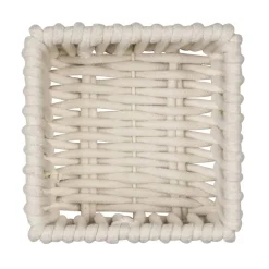 Aufbewahrungskorb 'Zovo' Baumwolle, Polyester beige 15 x 10 x 15 cm