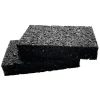 Auflagepads Gummigranulat schwarz 100 x 60 x 20 mm 12 Stück