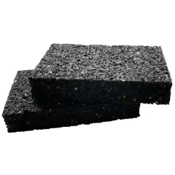 Auflagepads Gummigranulat schwarz 100 x 60 x 20 mm 12 Stück