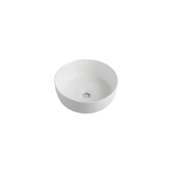 Aufsatzwaschtisch 'Taos' Keramik matt white Ø 35,8 x 13,7 cm