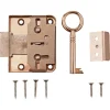 Aufschraubschloss Metall 49 x 58,5 x 9,5 mm