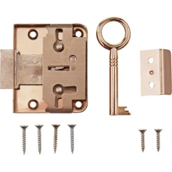 Aufschraubschloss Metall 49 x 58,5 x 9,5 mm