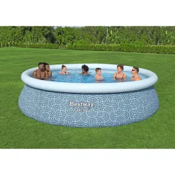 Aufstellpool-Set 'Fast Set™' Ø 457 x 107 cm mit Filterpumpe