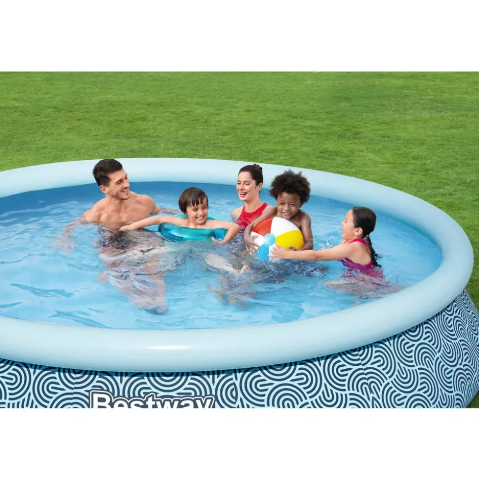 Aufstellpool-Set 'Fast Set™' Ø 457 x 107 cm mit Filterpumpe