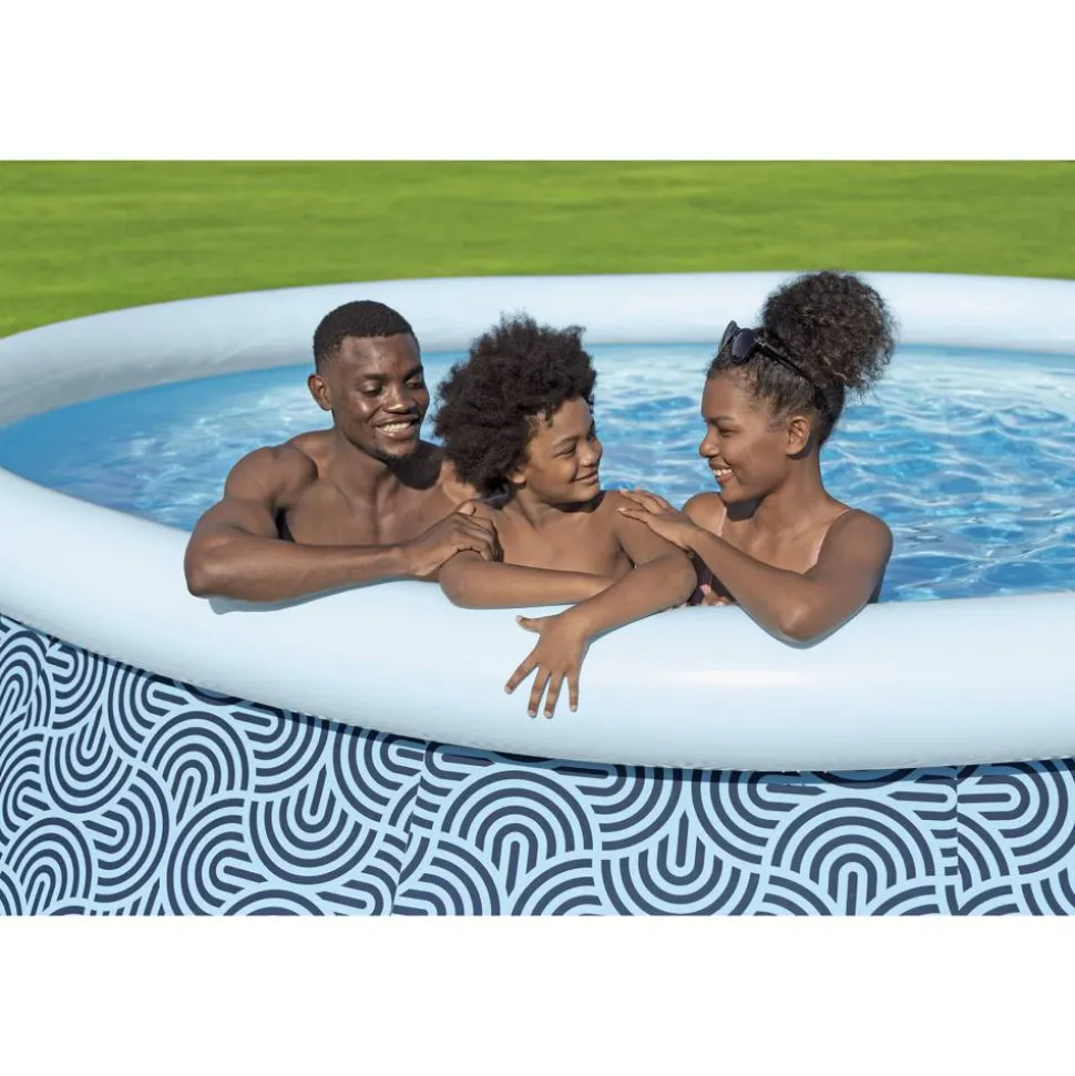 Aufstellpool-Set 'Fast Set™' Ø 457 x 107 cm mit Filterpumpe