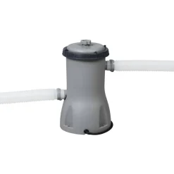Aufstellpool 'Steel Pro MAX' Komplett-Set, grau rund Ø 427 x 107 cm