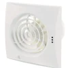 Axialventilator 'WDNLF Q100' Ø 100 mm mit Nachlauf und Feuchtesensor