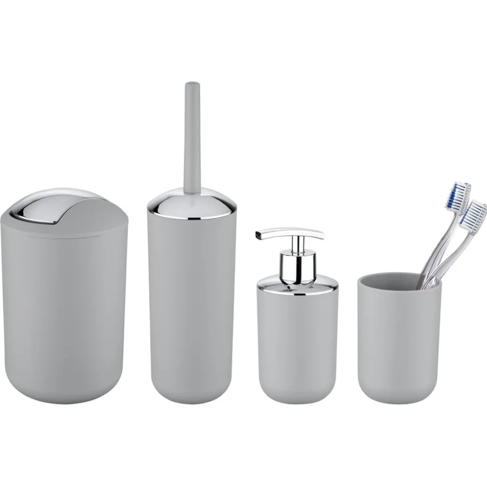 Bad-Accessoire-Set 'Brasil' grau 4-teilig