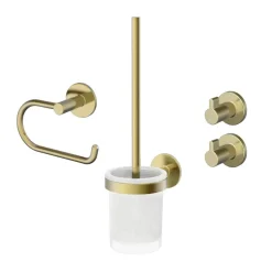 Badaccessoire-Set 'Juna' goldfarben 4-teilig