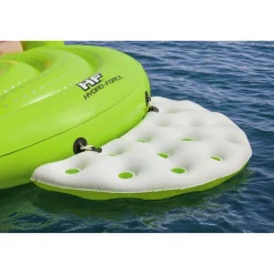 Badeinsel 'Hydro-Force Kick Back' grün 275 x 255 x 65 cm