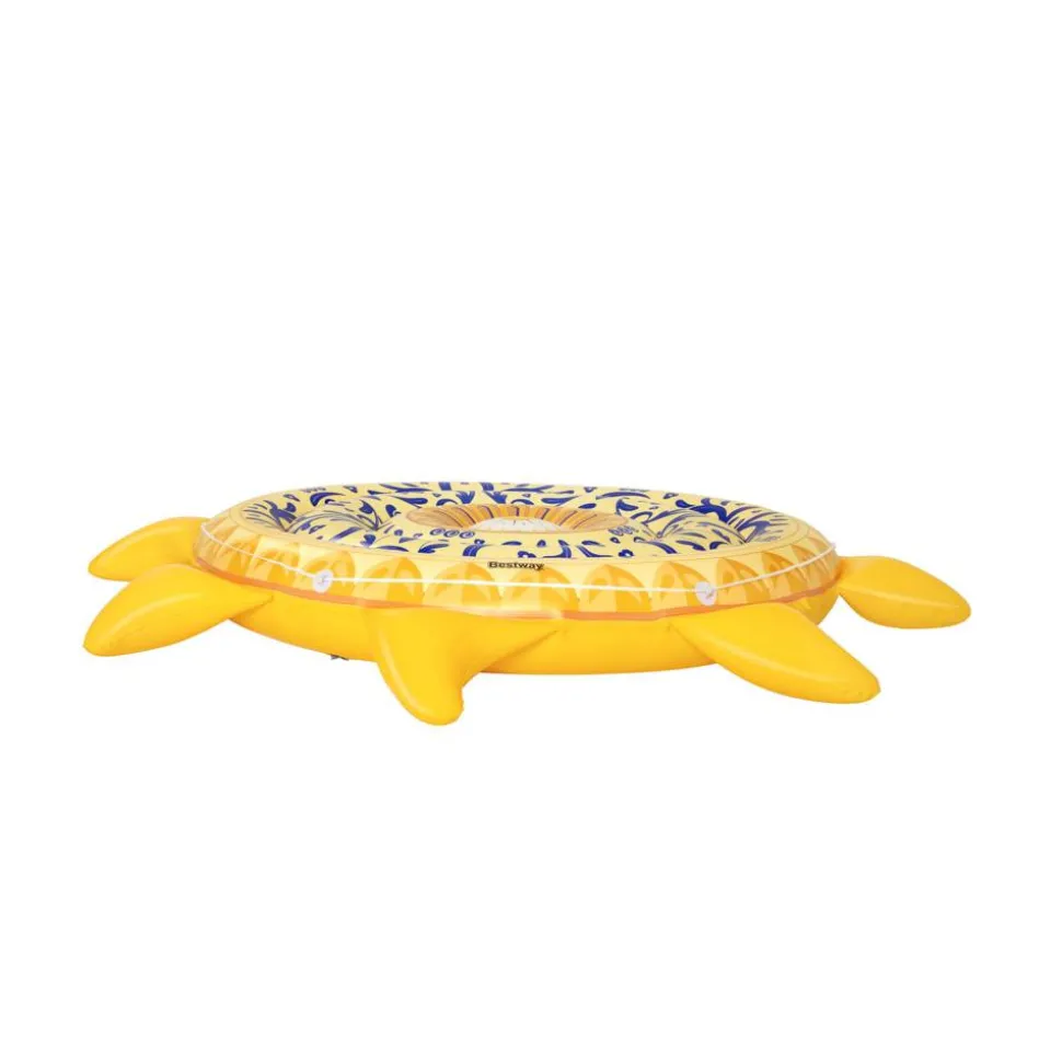 Badeinsel 'Mediterrane Sonne' gelb Ø 226 cm