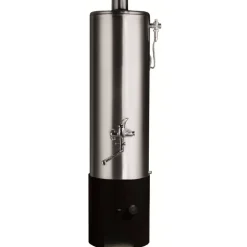 Badeofen 'z100' 100 l sibern-schwarz