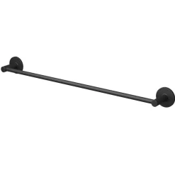 Badetuchhalter 'Nero' schwarz 60,9 cm