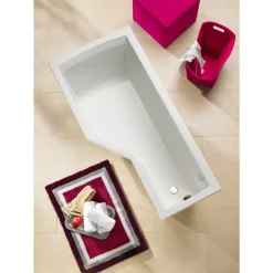 Badewanne 'Cello Modell B' Sanitäracryl weiß 170 x 80 cm