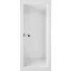 Badewanne "Cubic" weiß 170 x 75 x 50 cm