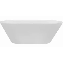 Badewanne 'Eko' freistehend weiß 170 x 75 cm