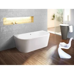 Badewanne 'Modena XS' Sanitäracryl weiß 1650 x 750 mm