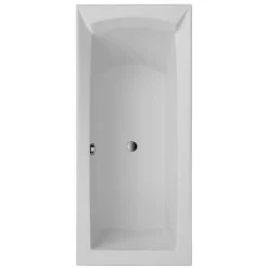 Badewanne 'Porta' Sanitäracryl weiß 1800 x 800/500 mm