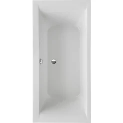 Badewanne "Rosa" weiß 75 x 170 cm