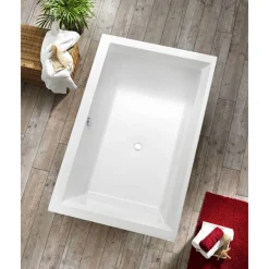 Badewanne 'Space' Sanitäracryl weiß 1900 x 1200 mm