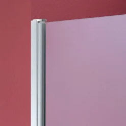 Badewannenaufsatz chromfarben 140 x 80 cm 2-teilig