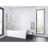 Badewannenfaltwand 1-teilig 80 x 140 cm