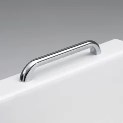 Badewannengriffe für Modell 'Korfu' chromfarben 27 x 2,5 x 4,5 cm 2 Stück