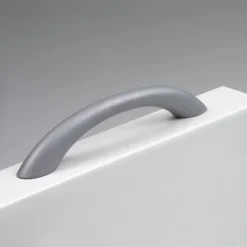 Badewannengriffe silbermatt 24 x 3,5 x 6 cm 2 Stück