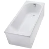 Badewannen-Set 'Bathline Classic' weiß rechteckig 170 x 75 cm