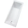 Badewannen-Set 'Bathline Design' weiß rechteckig 170 x 75 cm