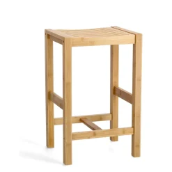 Badhocker Bambus 35 x 55 x 30 cm