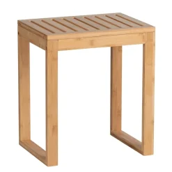 Badhocker 'Bambusa' Bambus 40 x 30 x 46 cm