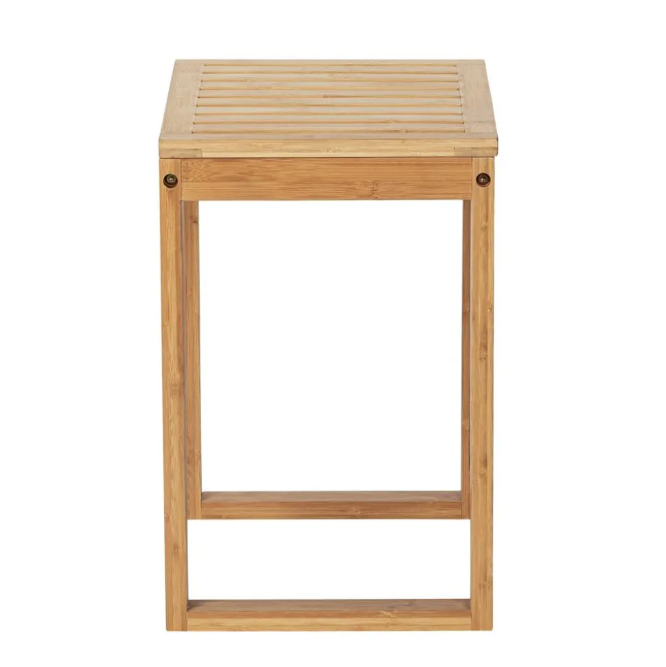 Badhocker 'Bambusa' Bambus 40 x 30 x 46 cm