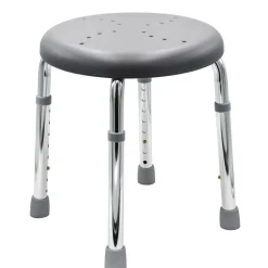 Bad-Hocker 'Go' höhenverstellbar zementgrau 39,5 x 37 x 34,4 - 52,2 cm