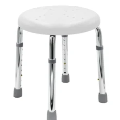 Bad-Hocker 'Go' höhenverstellbar weiß 39,5 x 37 x 34,4 - 52,2 cm