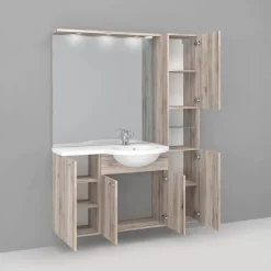 Badmöbelset 'Bellaria' braun