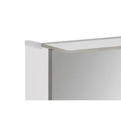 Badmöbelset 'b.perfekt' Spiegelschrank und Waschbecken mit Unterschrank weiß/weiß