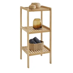 Badregal 'Bambus' 3 Böden 33 x 80 x 34 cm